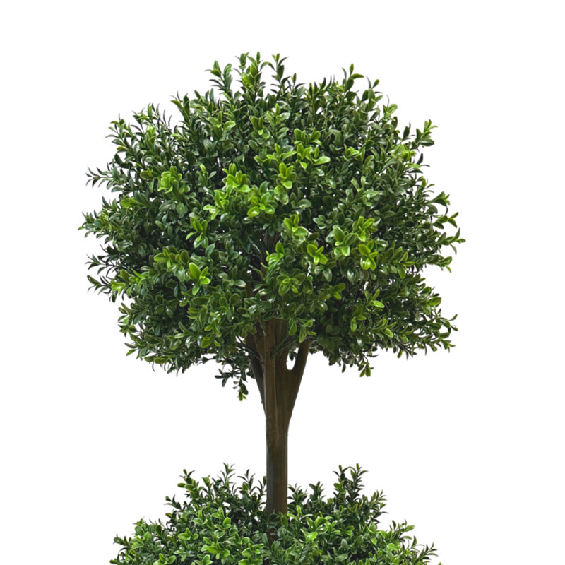 4' Faux Boxwood Topiary, 48" H x 22" W x 22" D