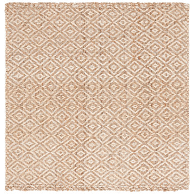 Martha Stewart Hand Woven Jute Geometric Rug