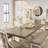 Balendin Solid Wood Base Dining Table
