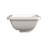Cheviot Products Seville 14.625'' White Vitreous China Square Bathroom Sink with Overflow