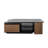 Extendable Coffee Table,  Length Adjustable Wood Coffee Table with 2 Storage Drawers for Living Room, Large Long Rectangular Centre Table