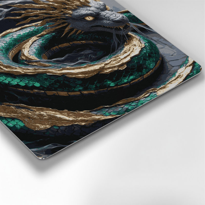 Art mural noir Sci Fi Basilisk