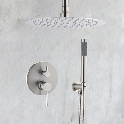 10-Inch Round Ceiling Mounting Shower System