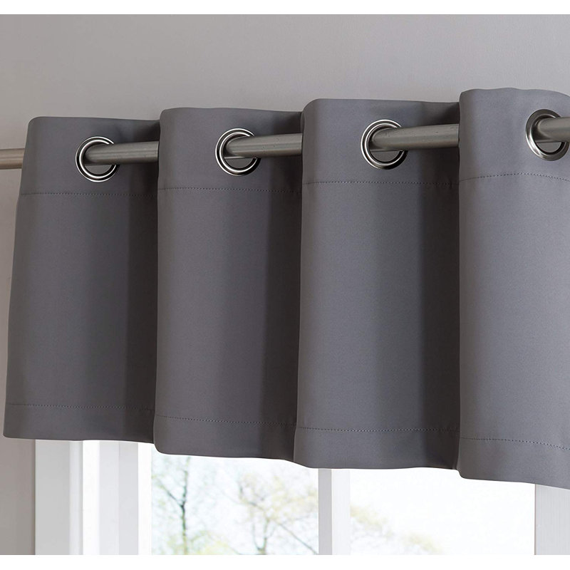 Cantonnière 18 "Nicole, Gris clair