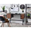 Dawniel Metal Base Writing Desk-764751921