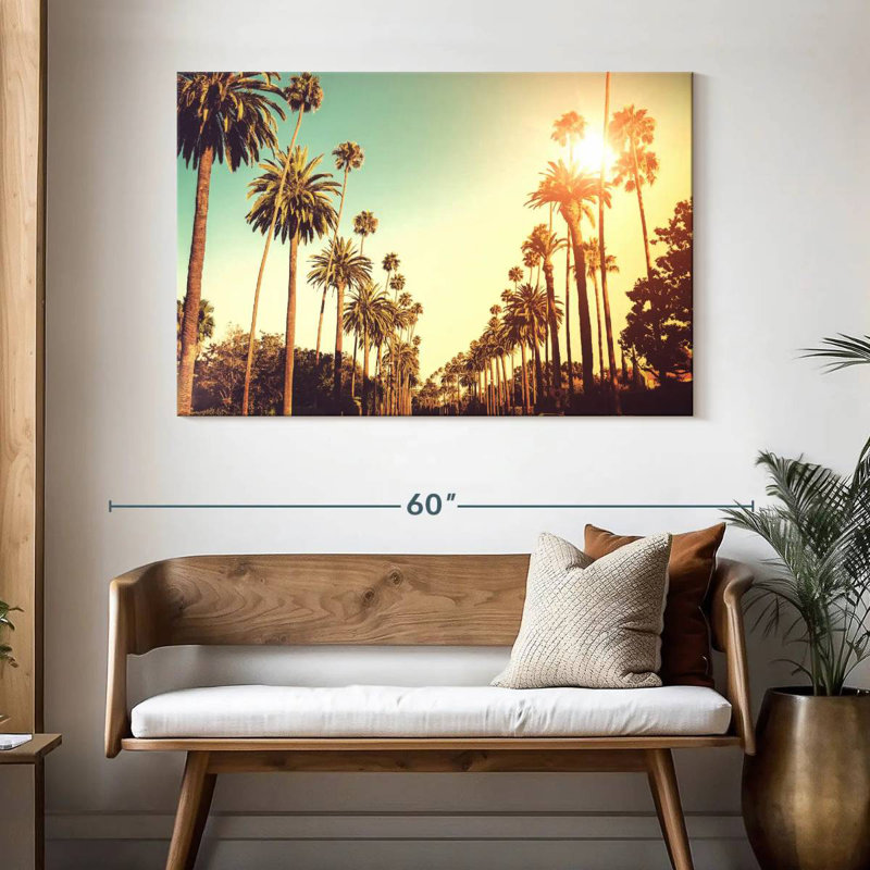 Ravi Sunny Palm Avenue, H 32 po x l 48 po