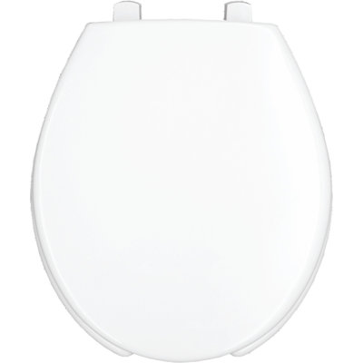 Siège de toilette rond en plastique