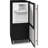 U-Line 25 Lb. Daily Production Crescent Ice Freestanding Ice Maker