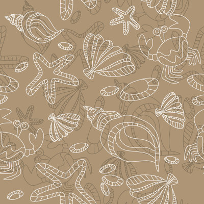 Panneau de papier peint amovible Cayden Fish
