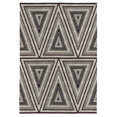 Alderson Machine Woven Grey Indoor Rug
