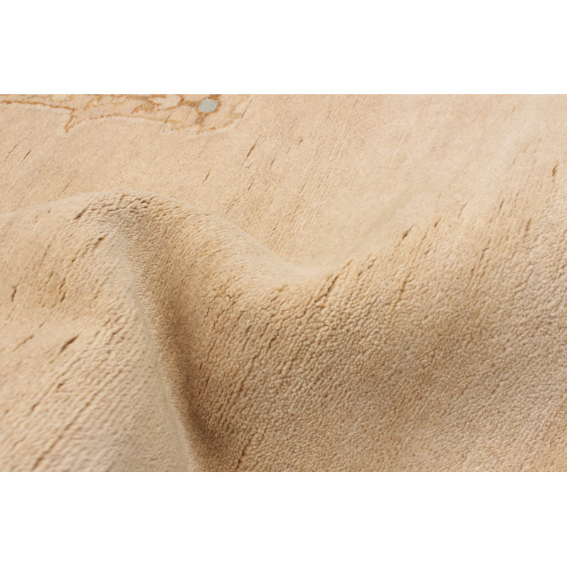 Arabelle One-of-a-Kind 12'1" X 15'3" New Age Wool Area Rug in Cream