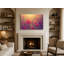 «Butterfly Over Poppy Field», art mural sur toile-129923081
