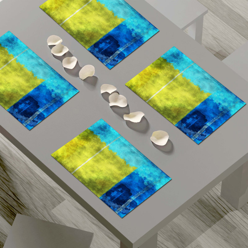 Delali Polyester Abstract Placemat