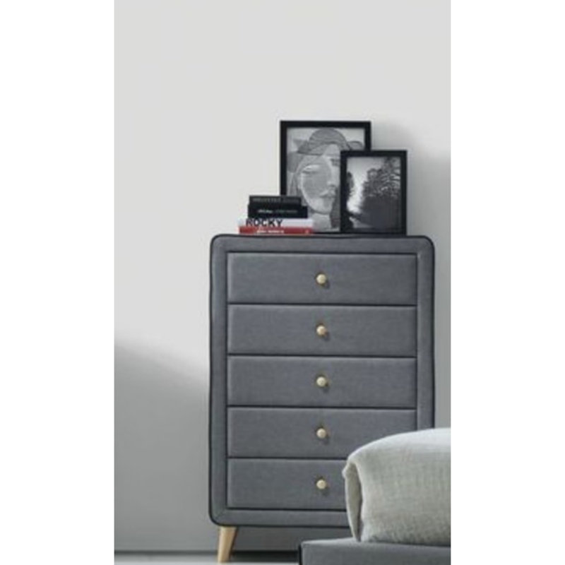 Commode Markease, Gris foncé