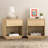 Nightstand, Wood End Side Table With Storage And Open Shelf-239604160-235053296