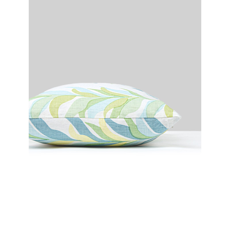 Square Pillow Cover & Insert, Square 22", Beachglass