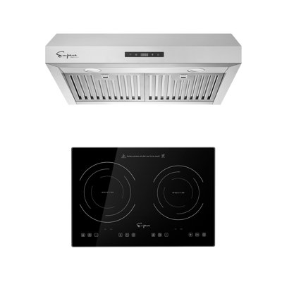 2 Piece Kitchen Package , 20.5" Induction Cooktop , 30" Ducted Under Cabinet Range Hood