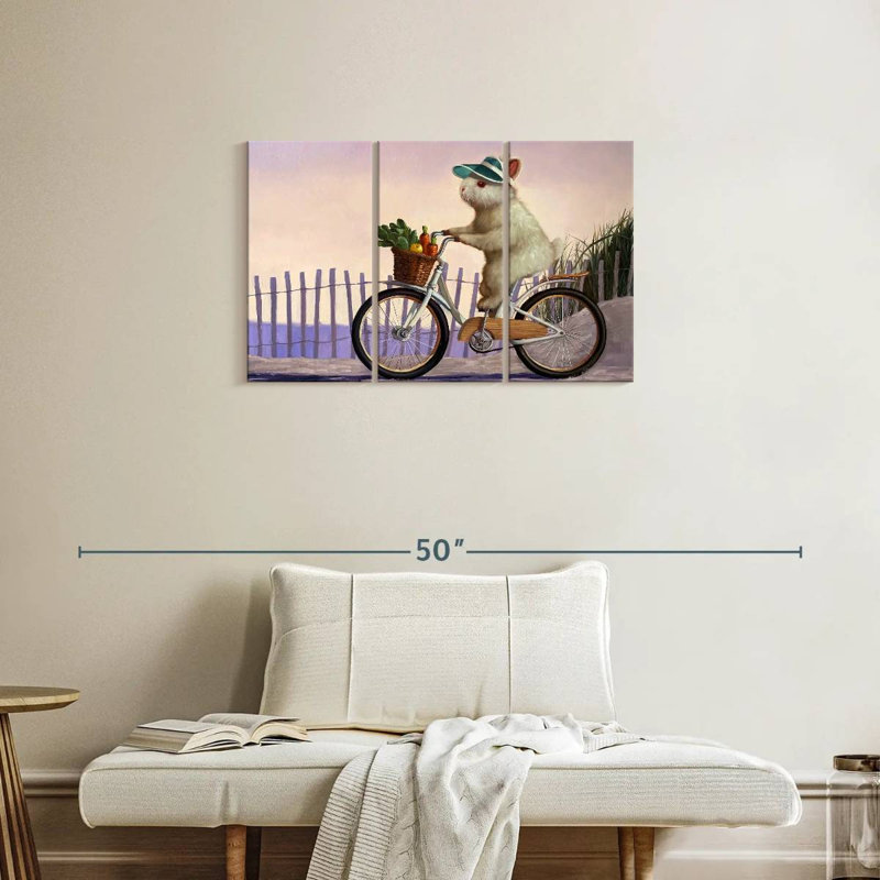 Brampt Beach Bunny, 20" H x 33" W
