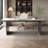 Gray Rectangular Manufactured Wood desk-109742018