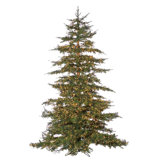 90' H Lighted Artificial Pine Christmas Tree