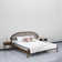 NTC Gem Solid Wood Bed Frame with Headboard and Silent Slats, 1000 Lbs. Capacity Bed Frame