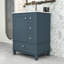 Meuble-lavabo en bois avec lavabo, tiroirs de rangement et tablettes de porte internes en bois-1390970943