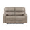 Causeuse inclinable manuelle 61,5 po 2 places en microfibre