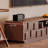 Modern Nut-Brown Solid Wood TV Stands-788152493