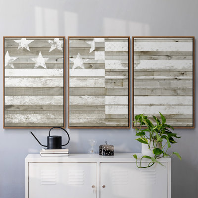 Drapeau américain 3 pièces