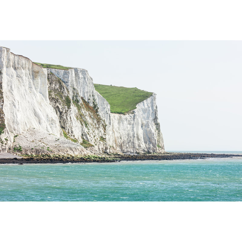 White Cliffs Of Dover by Lucentius - No Frame Print on Canvas, 30cm H x 46cm W