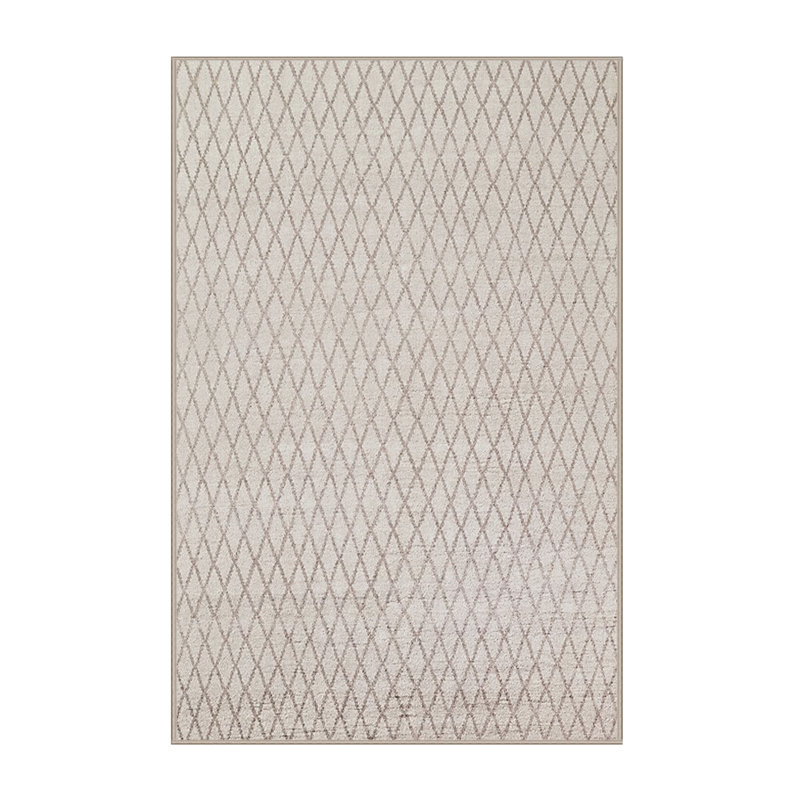 Geometric Indoor Rug, Rectangle 5' x 8'