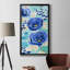 «Blue Modern Garden II», peinture sur toile encadrée-631358084-631358086