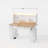Height-Adjustable Sewing & Craft Table With Memory Presets – Multi-Functional Standing Desk With Storage & LED Task Light