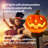 Solar Pumpkin Lights Halloween Decorations Pathway Lights Outdoor Waterproof