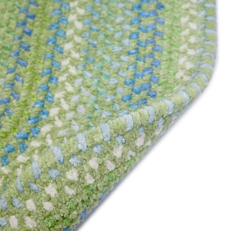 Veans Cotton Indoor Rug, Round 15" Chairpad