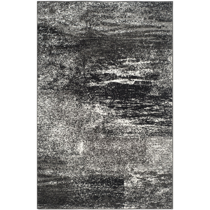 Tapis abstrait Gicelle Performance, Rectangle 2 pi 6 po x 4 pi