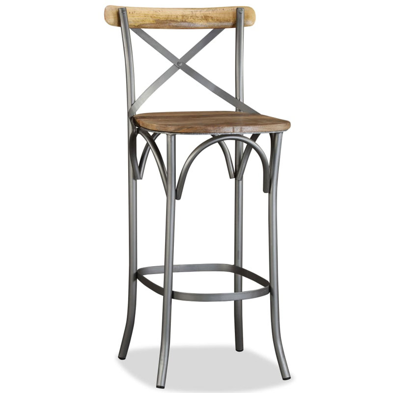 Georgia Counter Stool with Metal Frame