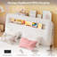 Structure de lit tapissier, lit de rangement avec DEL et station de charge-245005219