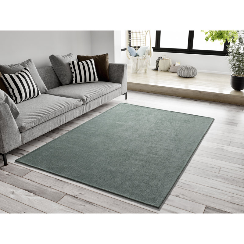Armbrister Solid Colour Flatweave Area Rug, Rectangle 160 x 230cm