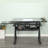 Adjustable Glass Top Drafting Table with Large Storage