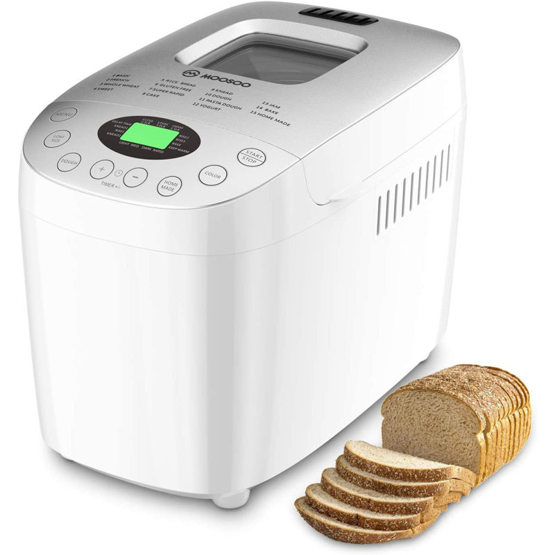 MOOSOO 2.5 Lbs Bread Maker