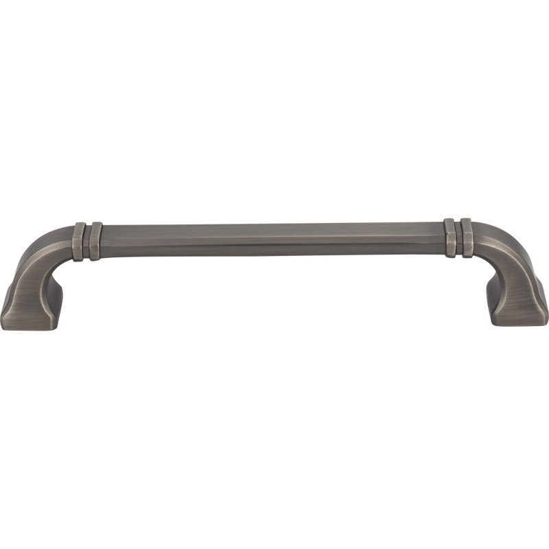 Ella Bar Pull, Brushed Pewter, 6 5/16