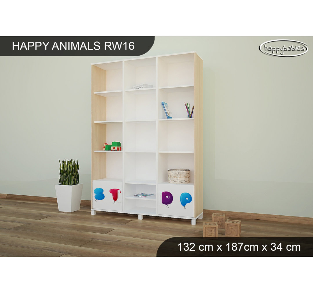 177Cm H X 132Cm W Bookcase