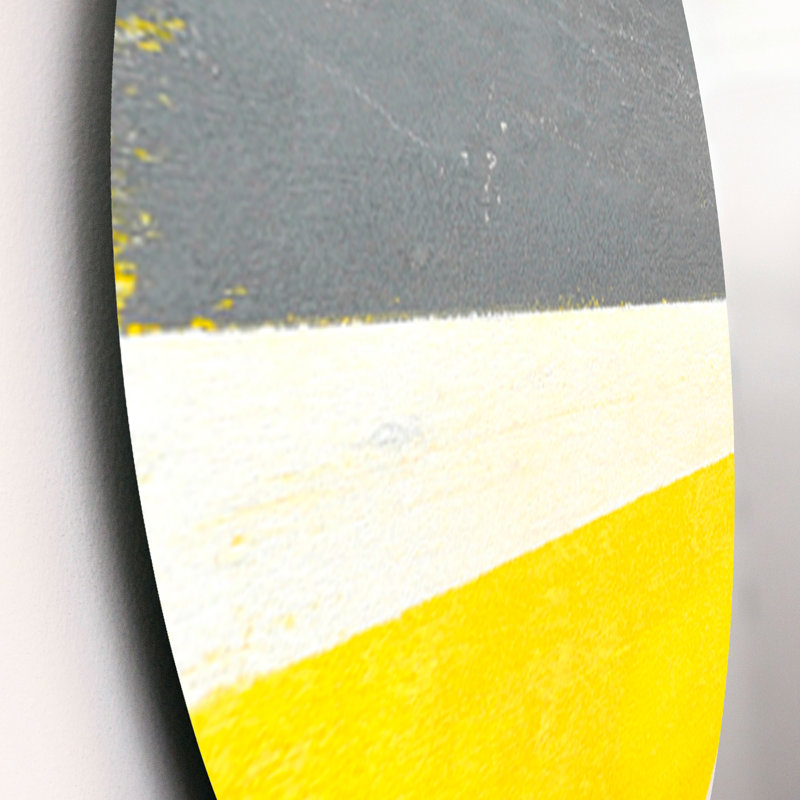 Modern Abstract Wall Decor on Metal