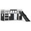 Inness Bunk Bed Themed Beds with Trundle Included-685701286-685701280-685701285