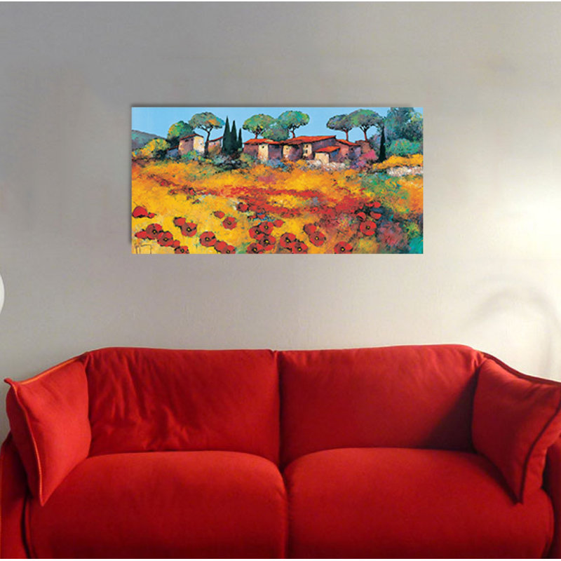 Rouge Et Or by Keiflin - Single Picture Frame Print on MDF