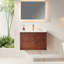 Meuble-lavabo mural simple et flottant 30 po avec comptoir en céramique pré-assemblé 30 po (ancien SKU W1826P343433)