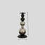 Chandelle de table en métal H 8,66 po