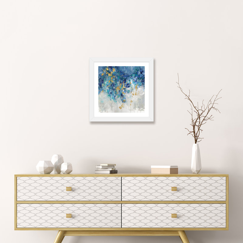 « charmeed ii » par nikki robbins, reproduction d’art, H 16 po x l 16 po x P 1 po, Papier avec cadre blanc