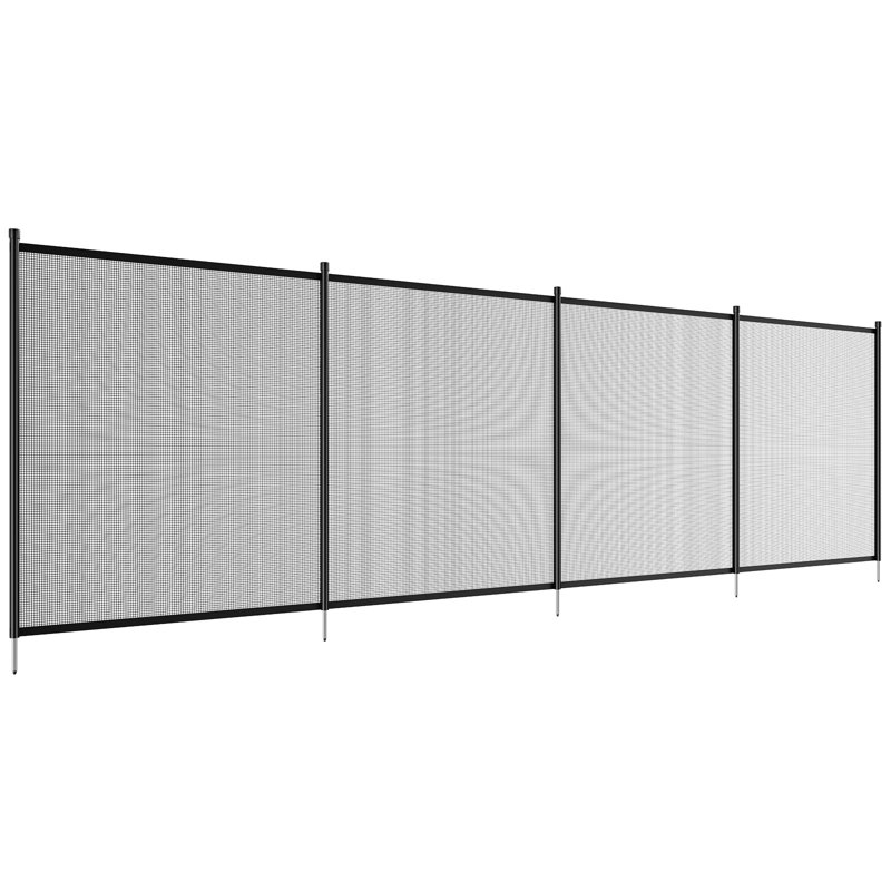 VEVOR Pool Fence for Inground Pools,  72 ft W x 4 ft H